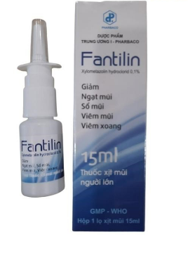 Xịt Mũi Fantilin NL Pharbaco (H/15ml) date 03/2025