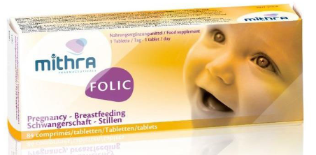 Mithra Folic Bỉ (H/84v) date 10/2024