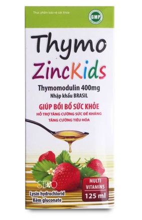 Thymo Zinc Kids Thymomodulin 400mg Biopro (Lọ/125ml)