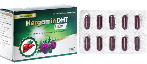 Hergamin DHT silymarin 140mg (H/60v) Date 12/2025