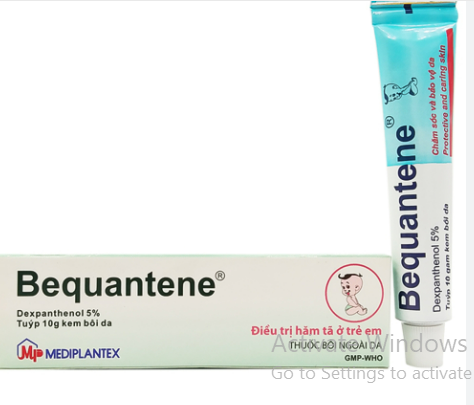 Bequantene Điều Trị Hăm Tã Mediplantex ( H/1tuýp/10g)  ( Bepanthen nội )