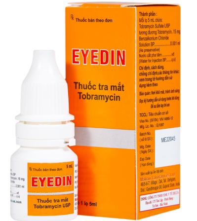 Eyedin Tobramycin (Lọ/5ml) cam