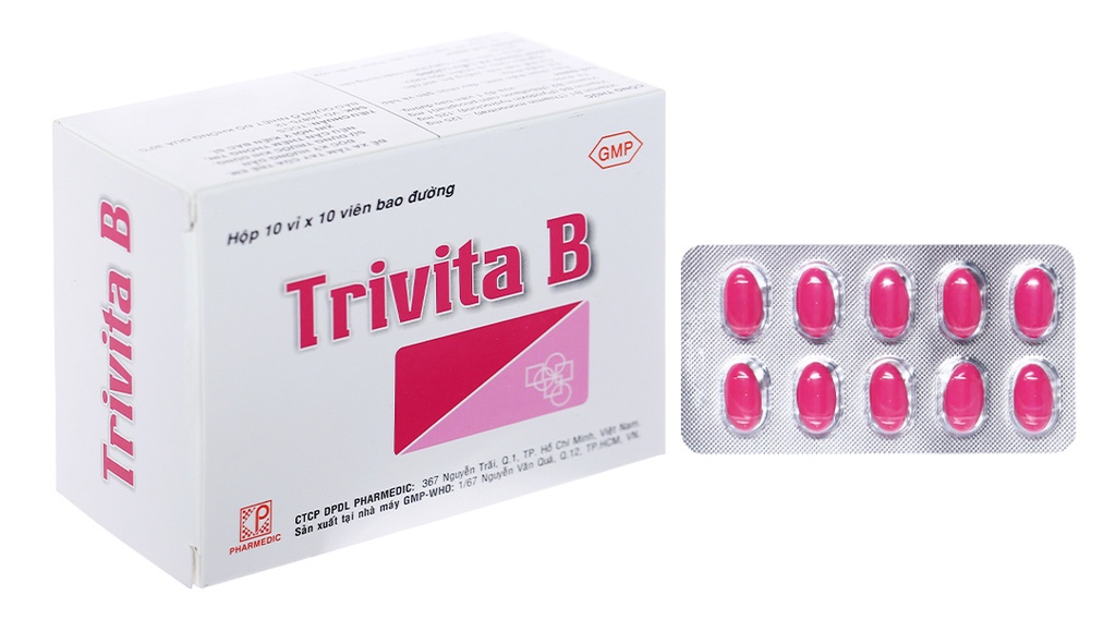 Trivita B Pharmedic (H/100v) date 06/2025