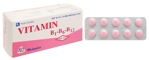 Vitamin B1 B6 B12 Mekophar (H/100v)