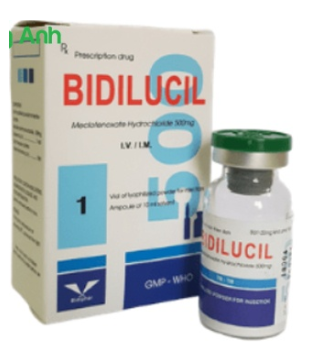 Bidilucil 500mg Bidiphar (H/1lọ/1ống)