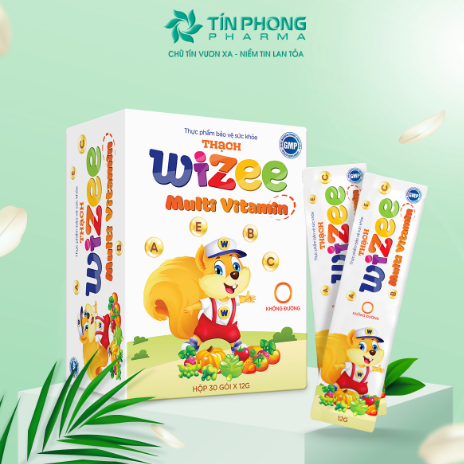 Thạch Wizee Multi Vitamin Meracine (H/30 gói /12g)