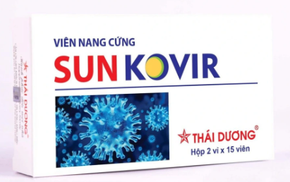 SunKovir điều trị cúm , covid Thái Dương (H/30v) Date 01/2026