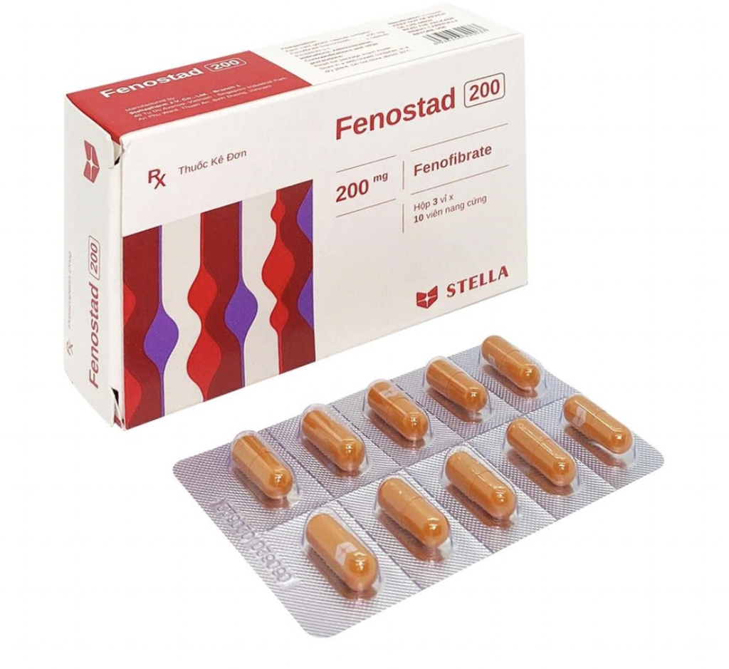 Fenostad Fenofibrat 160mg Stella (H/30v)