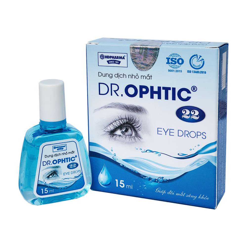 Dr Ophtic 22 nhỏ mắt Hải Dương (Lọ/15ml) ( Osla nội )