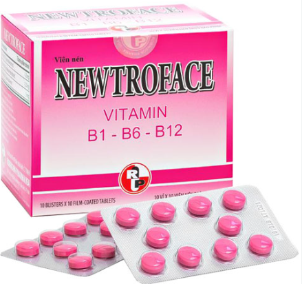 Newtroface Vitamin B1 - B6 - B12 Phương Đông (H/100v) Date 03/2025