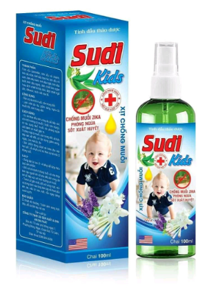 Xịt Chống Muỗi Sudi Kids An Đại Phát  (Lọ/100ml)