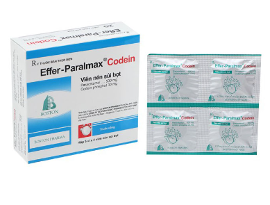 Effer Paralmax Codein sủi Boston (H/20v) Date 12/2027