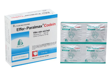 Effer Paralmax Codein sủi Boston (H/20v)