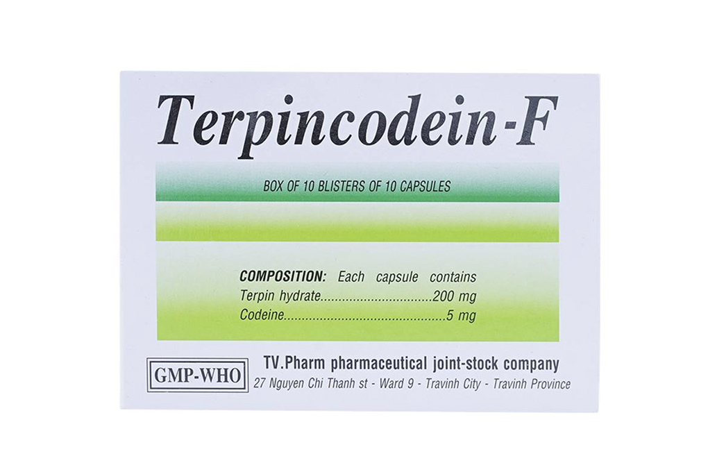 Terpin Codein F Viên Nang Cứng TV Pharm (H/100v)