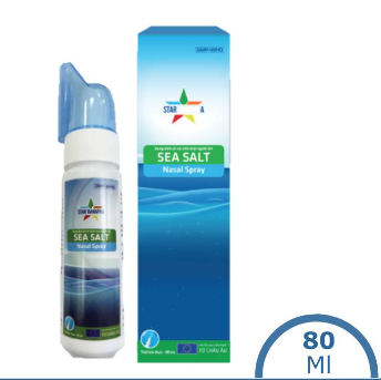 Sea Salt xịt vệ sinh mũi người lớn Đà Nẵng (Lọ/80ml) Date 03/2025