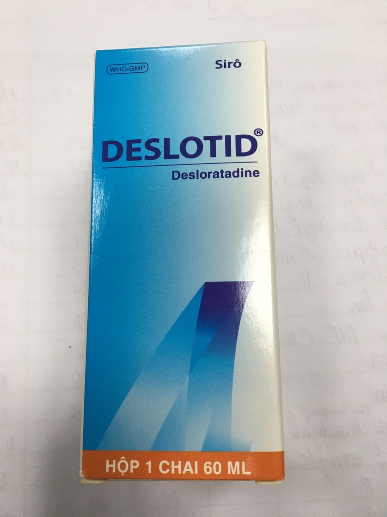 Deslotid Desloratadin Siro  OPV (Lọ/60ml) Lọ to