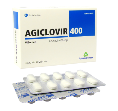 Agiclovir 400mg Agimexpharm (H/30v)