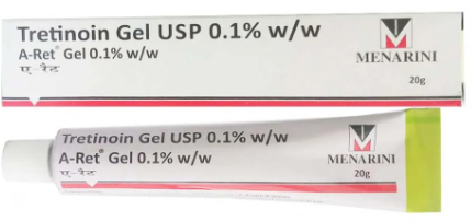 Tretinoin Gel USP 0.1% w/w Menarini (Tuýp/20g) 