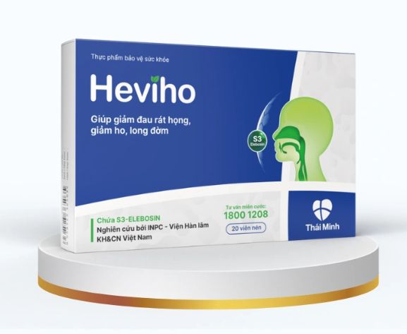 Viên ngậm không đường Heviho Dolexphar (H/18v)