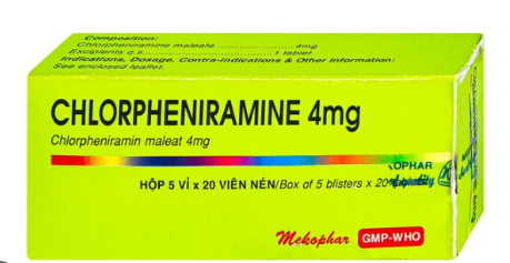 Chlorpheniramine 4mg Mekophar (H/100v)