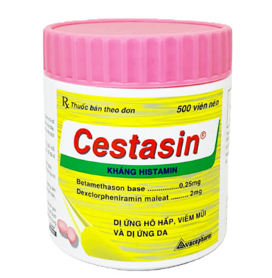 Cestasin kháng Histamin Vacopharm (Lọ/500v)