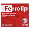 [T10864] Ferrolip sắt cho bà bầu và người thiếu máu Ý (H/20gói)