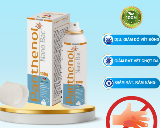 Panthenol Nano Bạc Xịt Giga-Germany (H/130g)