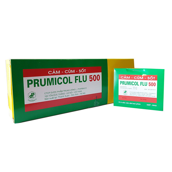 Prumicol Flu 500 TW1 Pharbaco (H/100v)