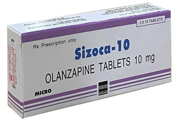 Sizoca 10 Olanzapine 10mg Micro Ấn Độ (H/30v) Date 12/2024