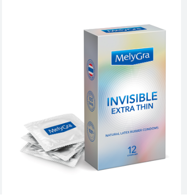 Bao cao su MelyGra Invisible Extra Thin Vinacare (H/12c) Date 11/2025