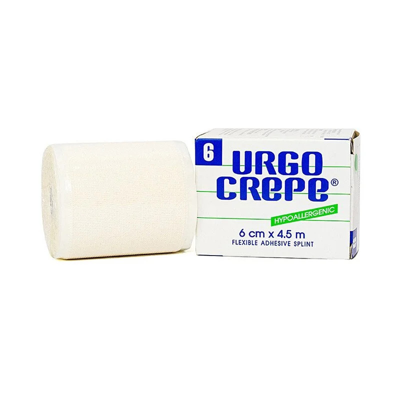 Băng Keo Thun Co Giãn Urgo Crepe 6 (H/1 Cuộn)