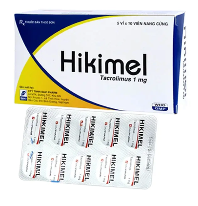 Hikimel Tacrolimus 1mg Davipharm (H/50v)