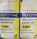 [T11267] Sefotime Cefotaxim 1g tiêm Swiss Ấn Độ (H/1lọ/1o) 