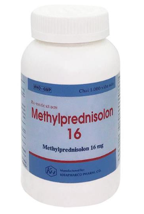 Methylprednisolon 16mg Khánh Hòa (Lọ/1000v)