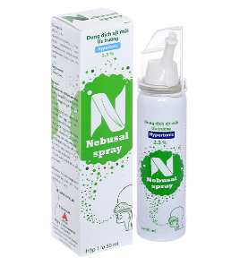 Xịt mũi Nebusal Spray 2.3% (Chai/50ml)