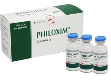 Philoxim Cefotaxim 1g Phil (H/10lọ)