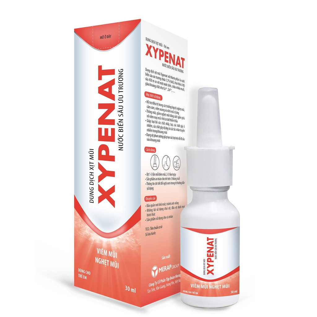 Xypenat cam xịt mũi Merap (Lọ/30ml)