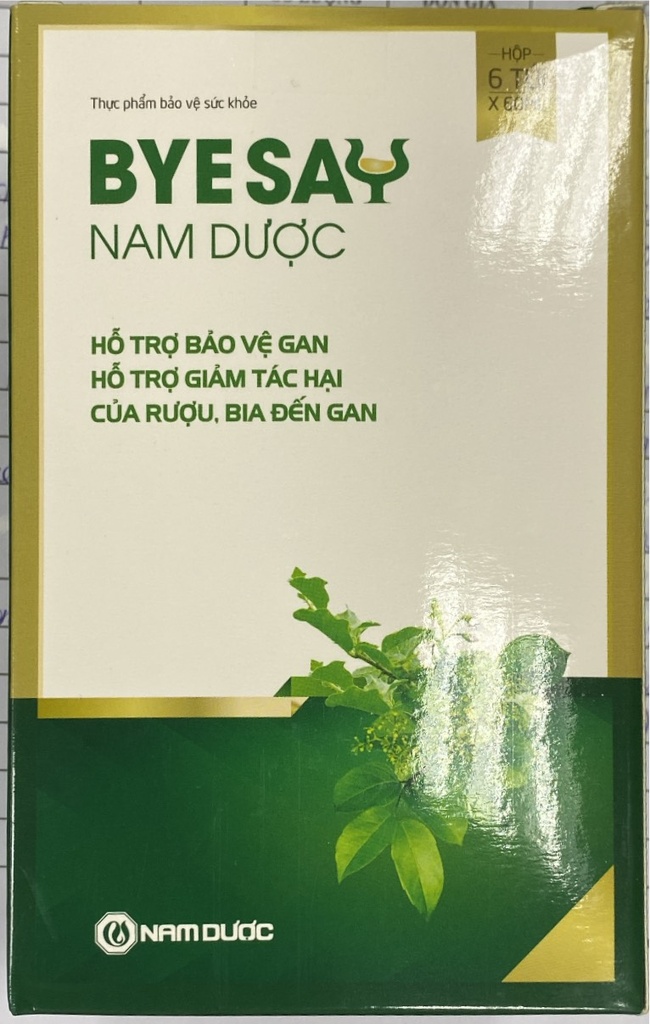 Byesay Nam Dược gói (H/6túi/60ml) (Giải rượu nam dược)