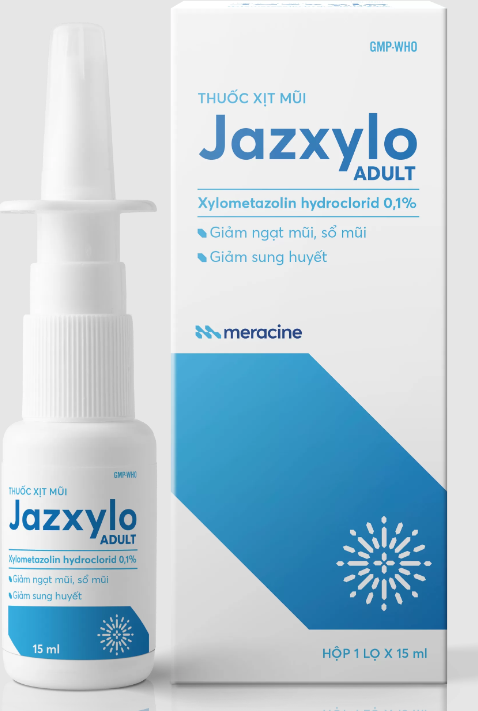 Jazxylo Adult nhỏ mũi meracine (Lọ/10ml)