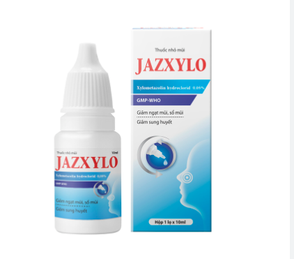 Jazxylo nhỏ mũi meracine (Cọc/10lọ/10ml)