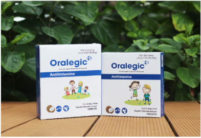 Oralegic fexofenadin 30mg/5ml CPC1 HN (H/10o/5ml) xanh dương 