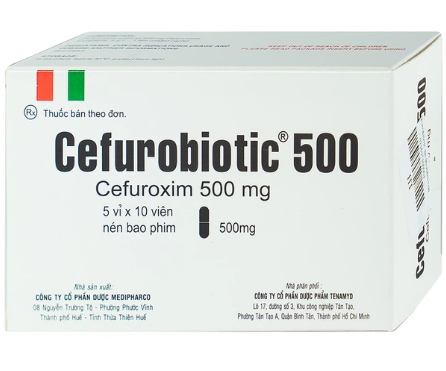 Cefurobiotic Cefuroxime 500mg Medipharco (H/50v)