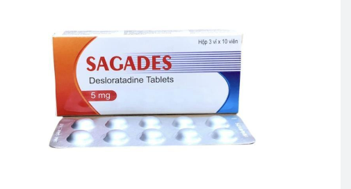 Sagades Desloratadine 5mg Saga (H/30v) Date 03/2025