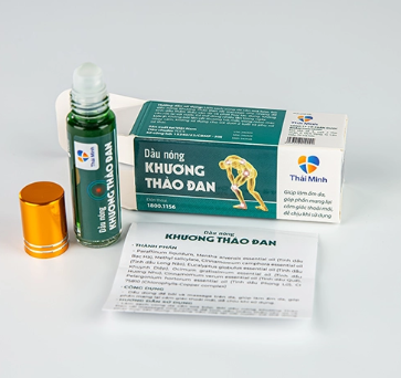 Dầu nóng Khương Thảo Đan Thái Minh (H/1lọ/10ml)