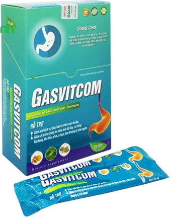 Gasvitcom Xanh STPharma (H/24gói/10ml) ( Gaviscon nội )