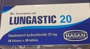 [T11725] Lungastic Bambuterol Hydrochloride 20mg Hasan (H/100v)