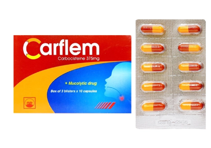 Carflem Carbocisteine 375mg PMP (H/30v)