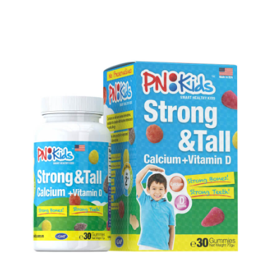 PNkids Strong & Tall calcium + vitamin D USA (H/30v)