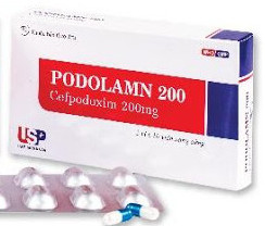 Podolamn 200 Cefpodoxim 200mg Viên Nang Cứng USP (H/20v)