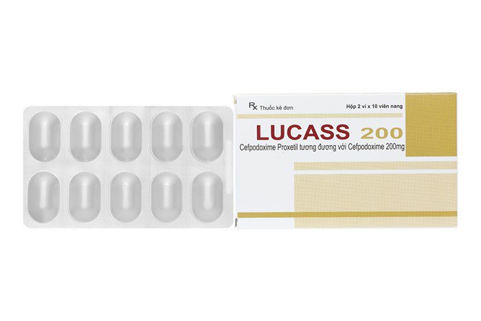 Lucass 200 Cefpodoxim 200mg Viên Nang Maxim Ấn Độ (H/20v) Date 11/2024